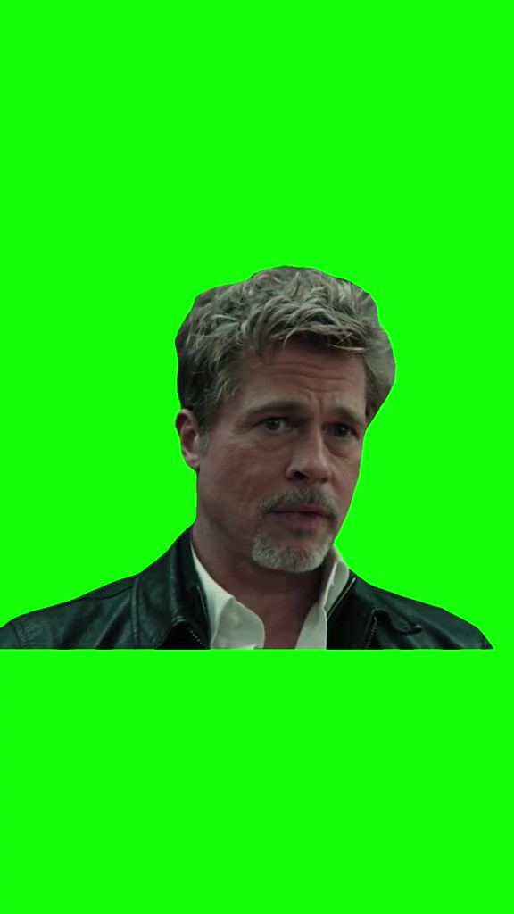 George shows bird green screen