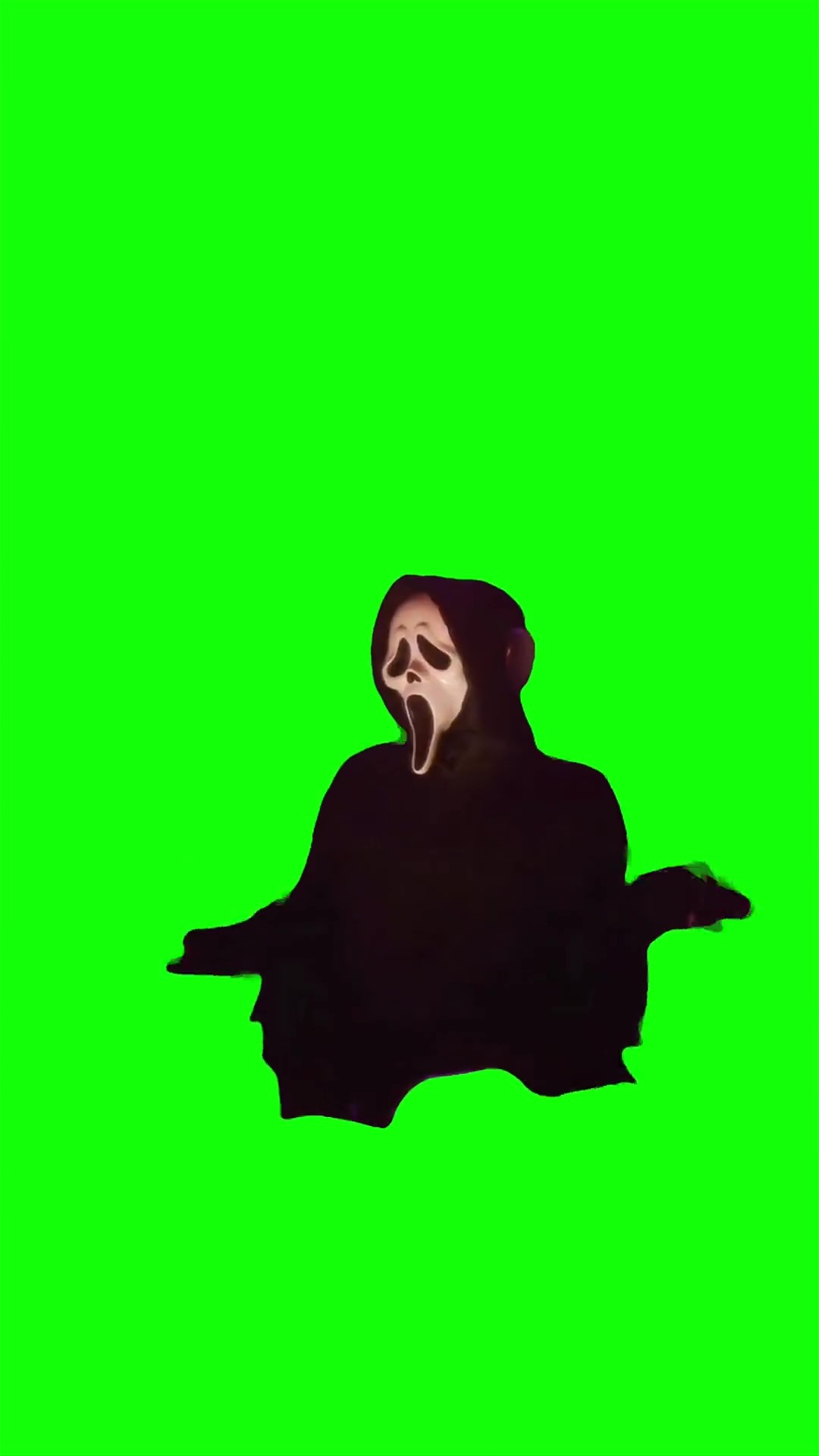 Ghost face dancing