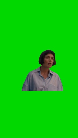 Girl Doing Apex Dance green screen