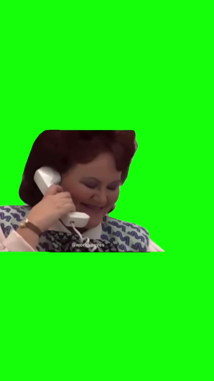 Gobble gobble green screen