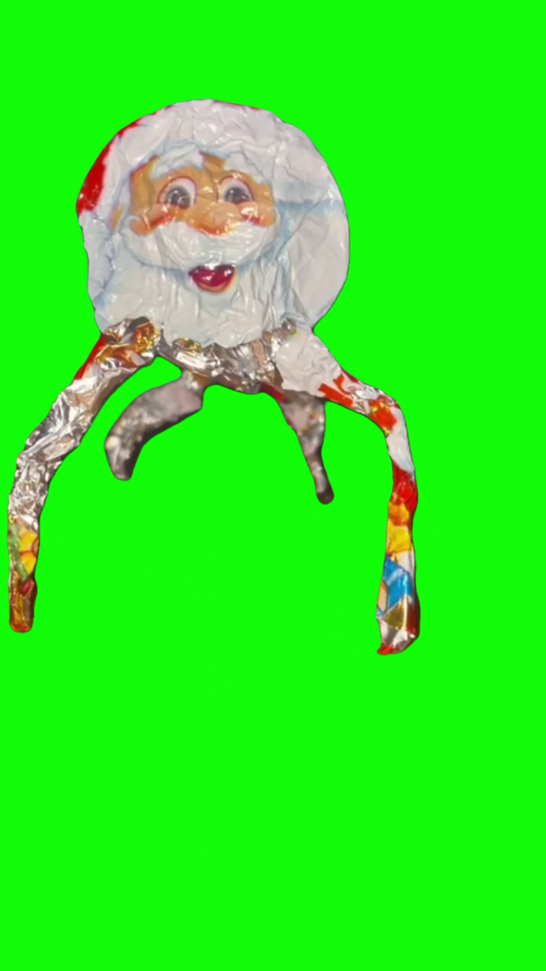 Gogogaga Santa green screen