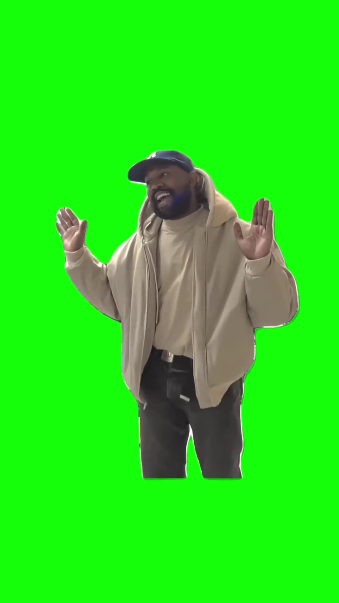 Gotcha Kanye West  green screen