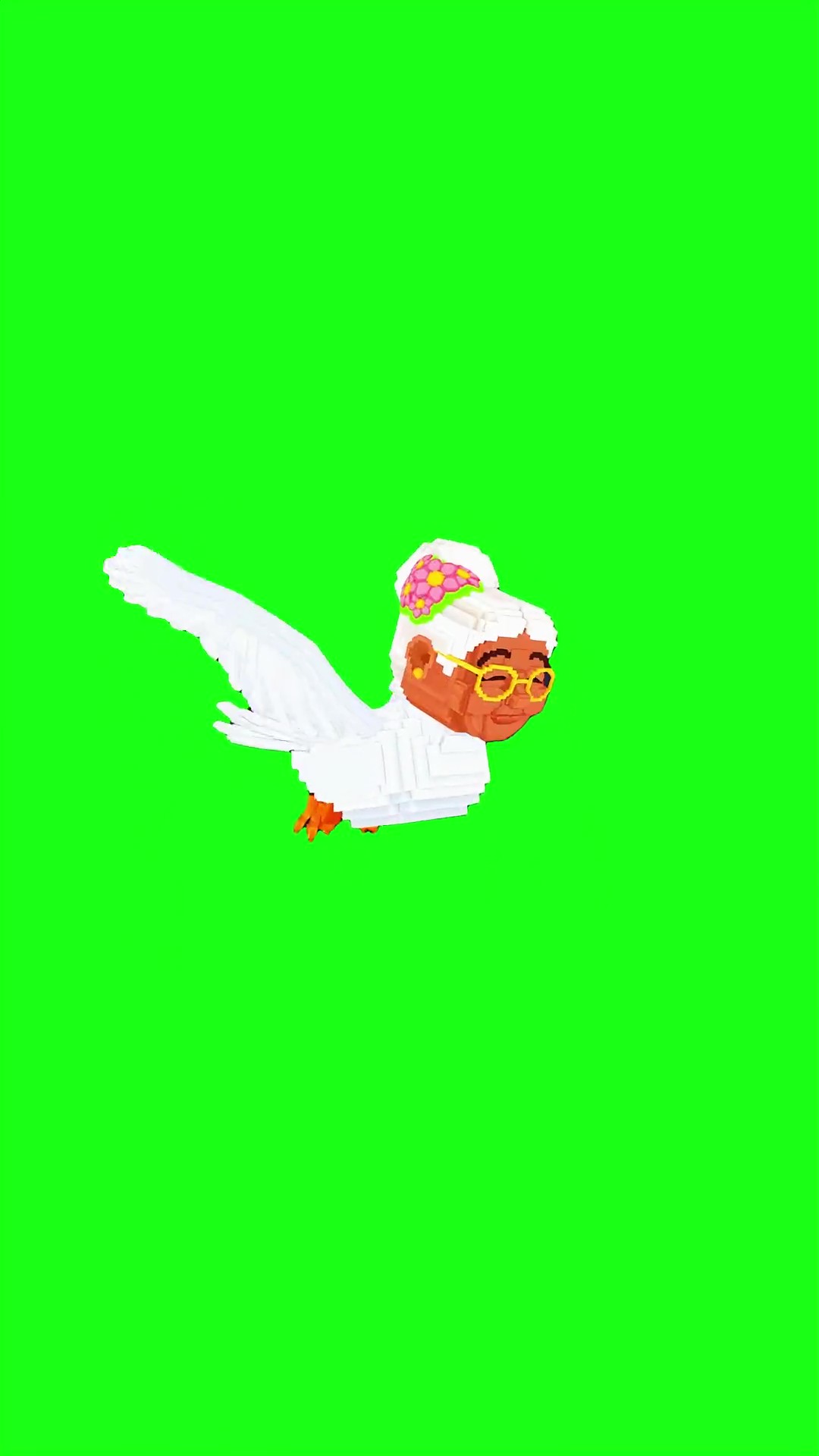 Grannini Bazookini green screen