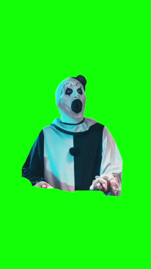 Art the Clown green screen