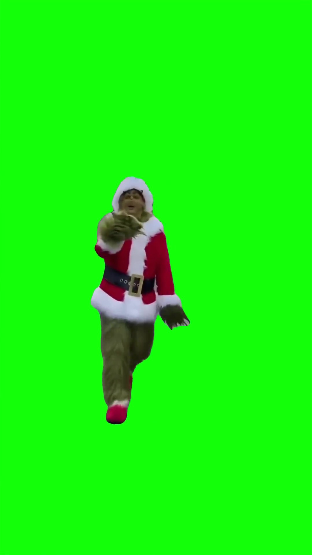 Grinch shut up green screen