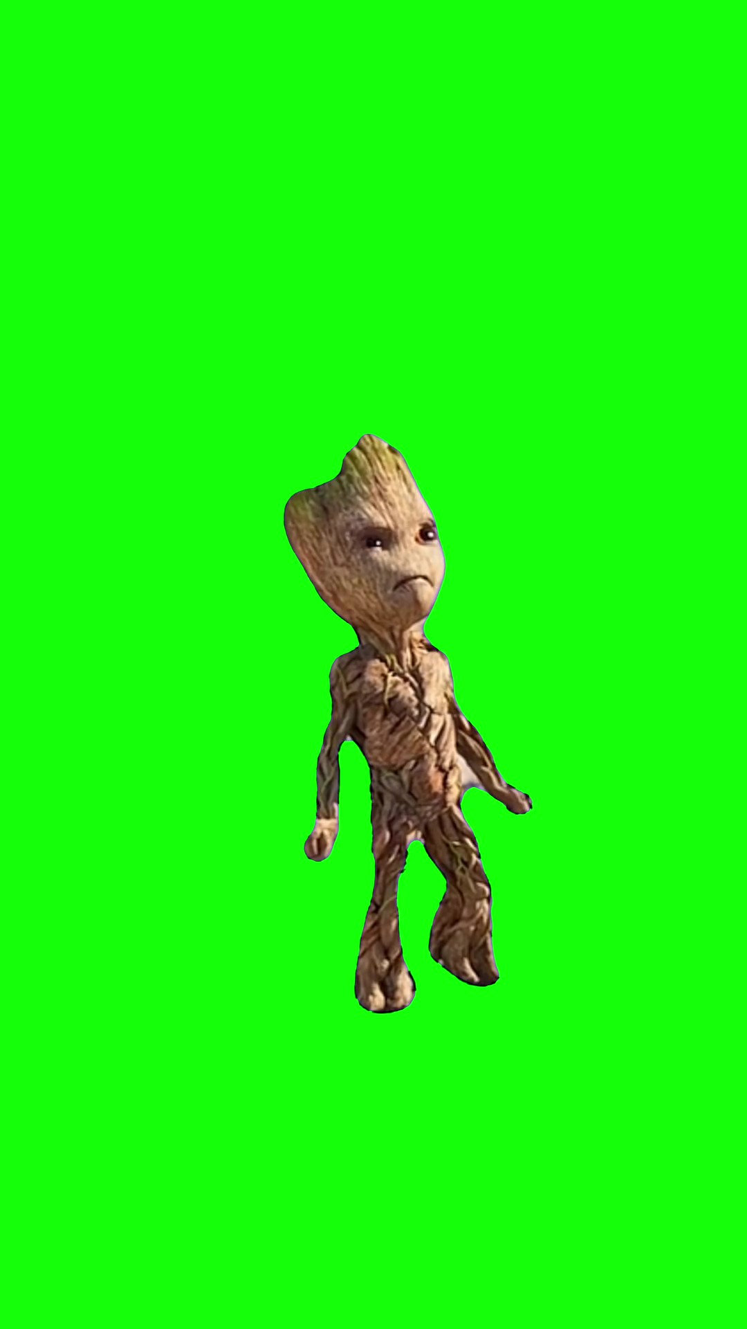 Groot throwing a fit