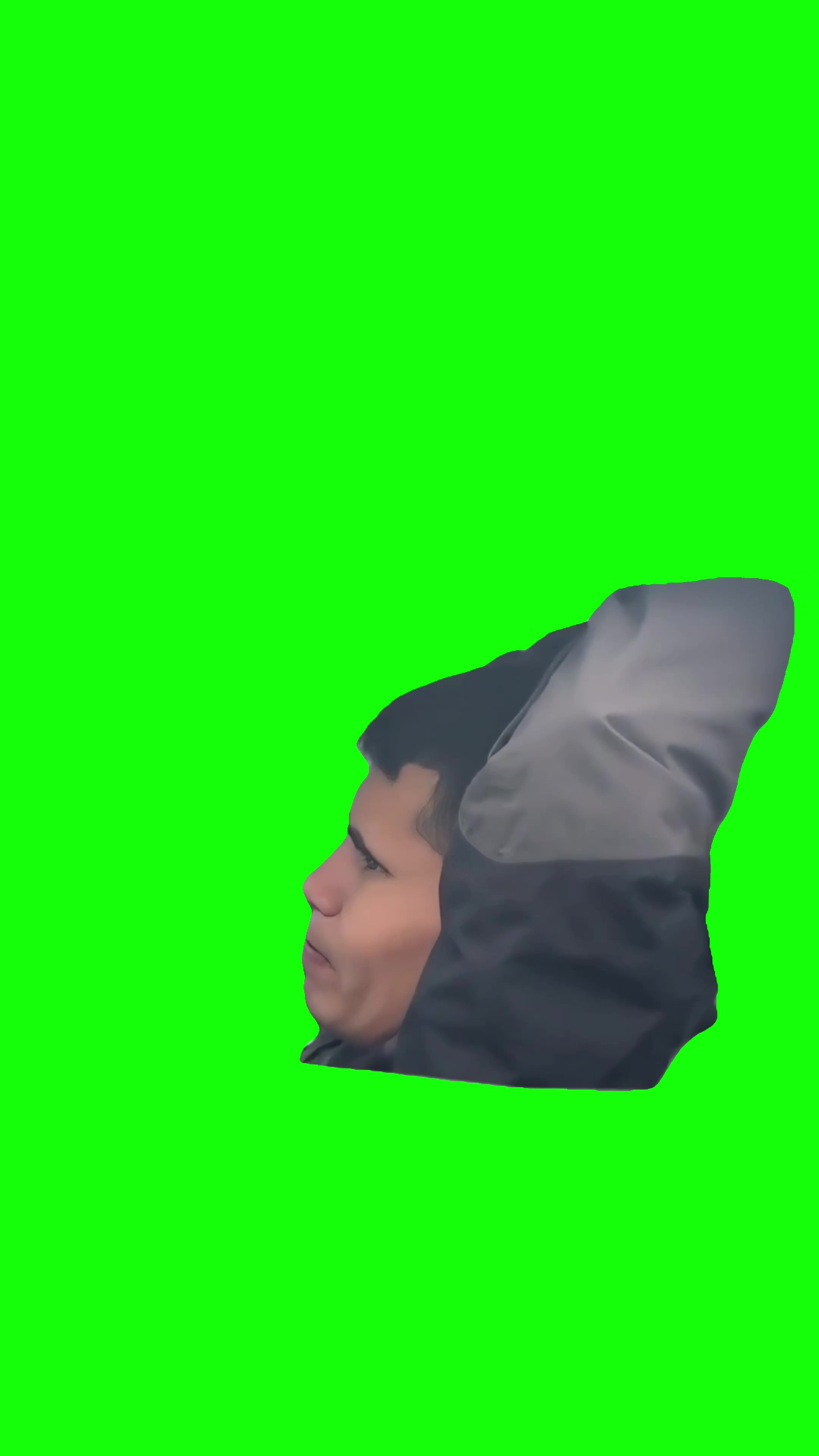 Guy Stressing Overthinking green screen