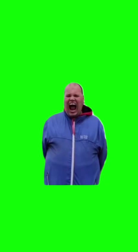 Guy siren green screen