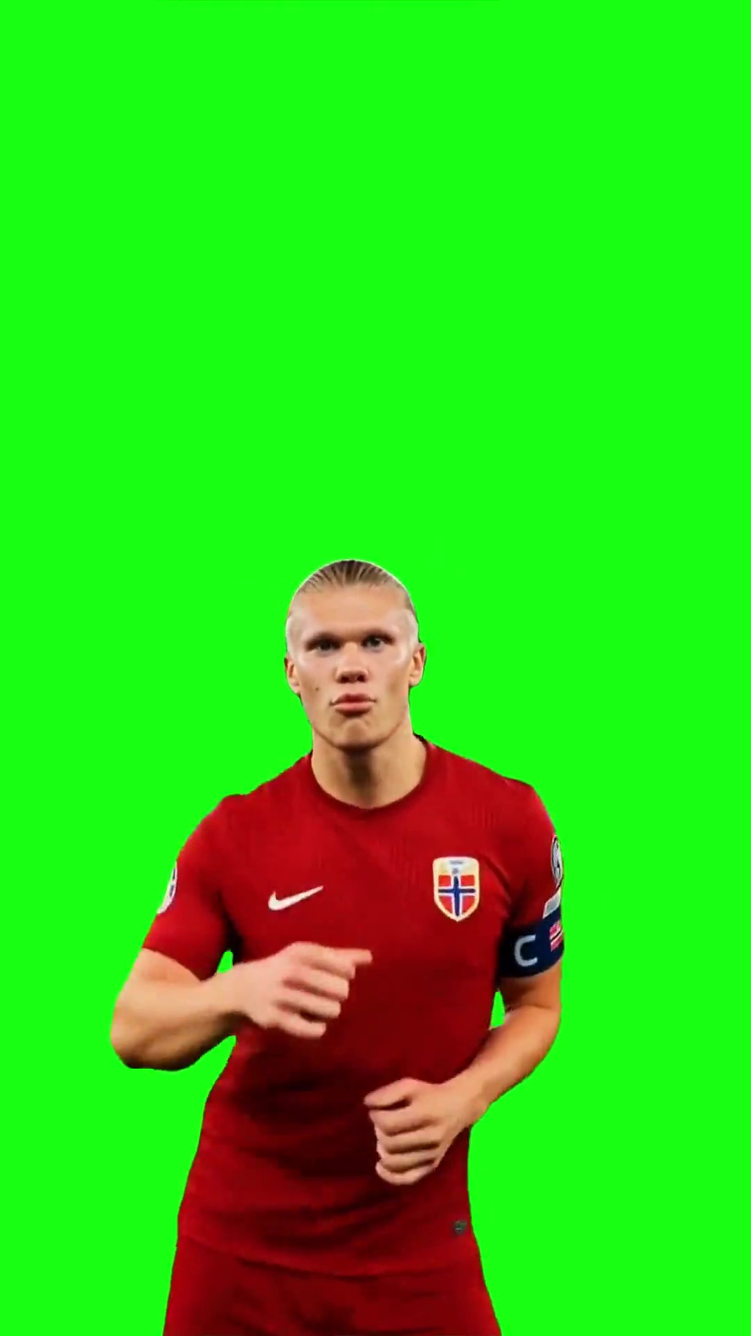 Haaland Brazilian Dance green screen