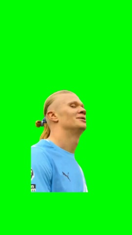 Haaland I Got A Good Feeling green screen