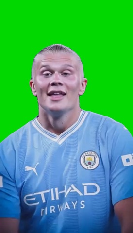 Haaland King Nasir Dance green screen