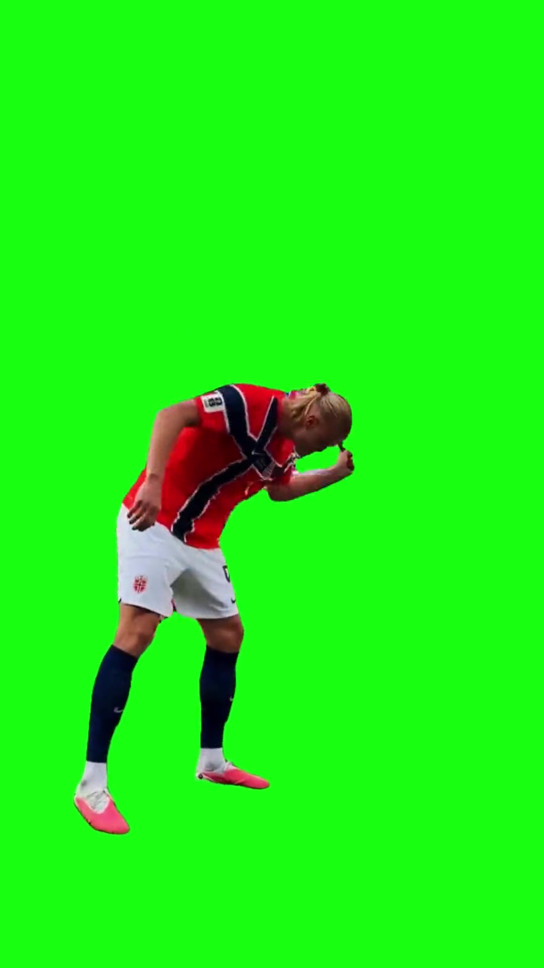Haaland Sets the Beat green screen