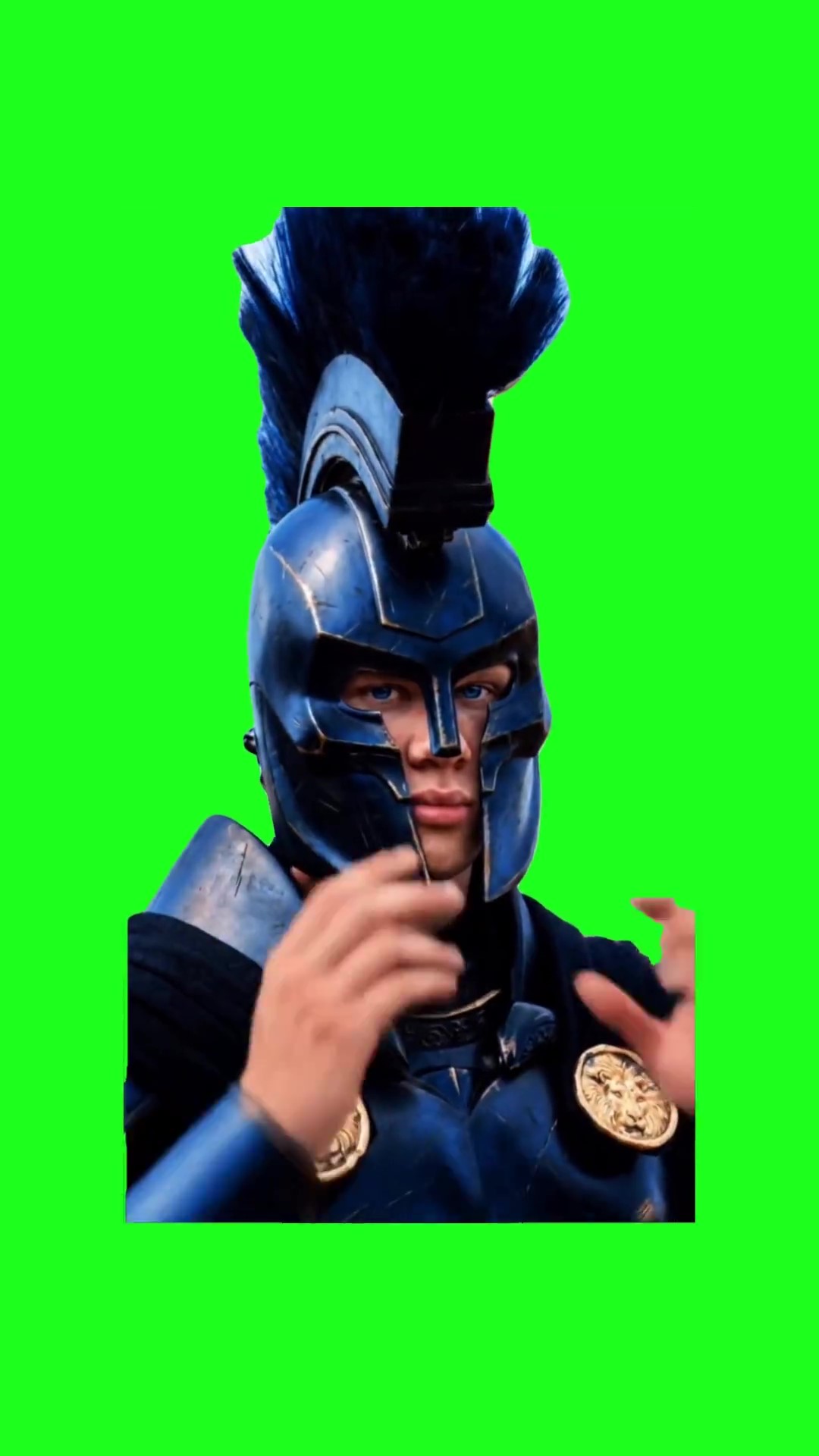 Haaland aura green screen