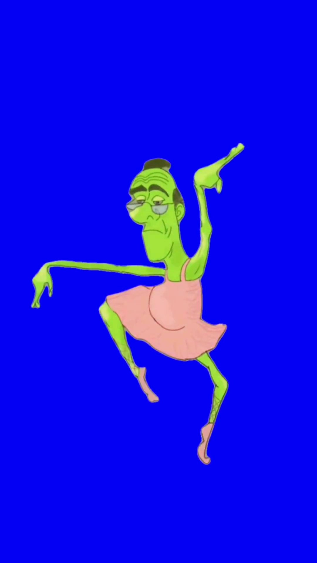 Hal Koni Dancing Alien green screen