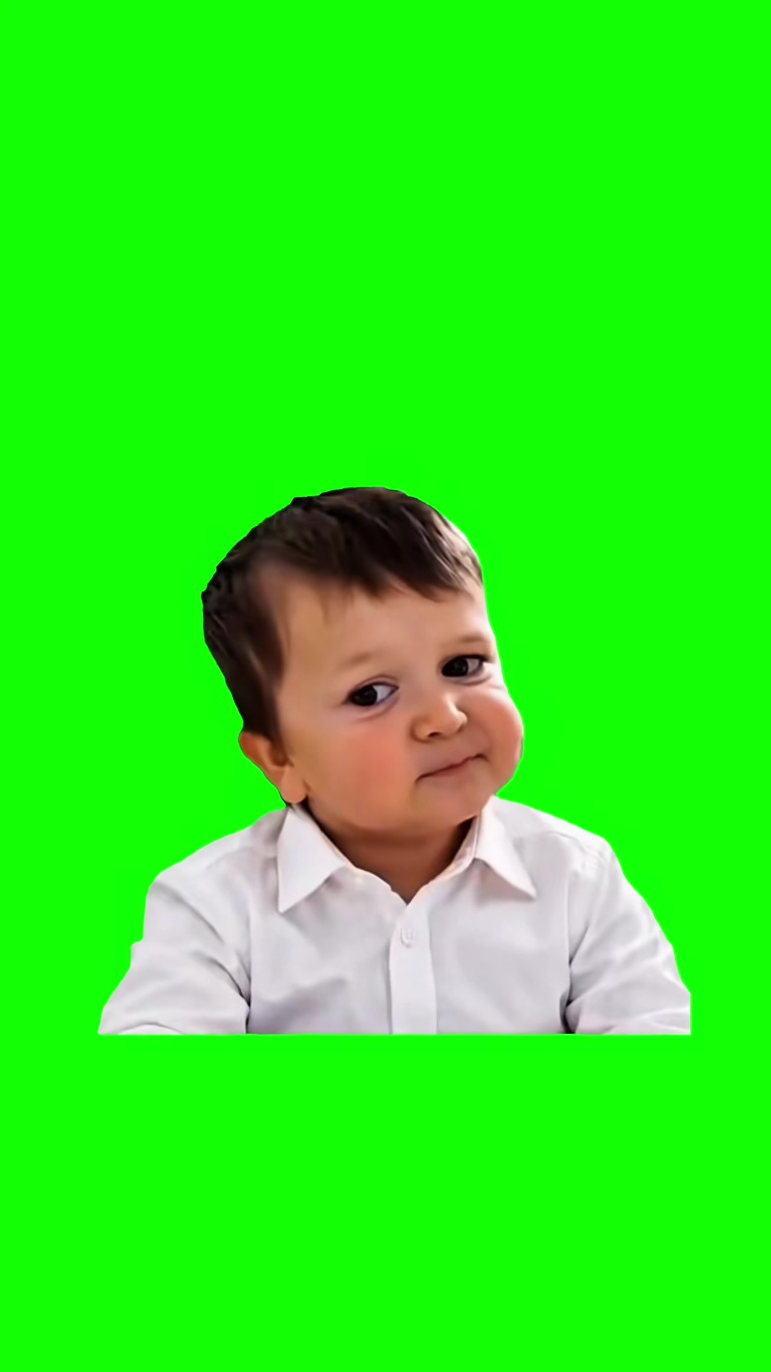 Hasbulla Smirking green screen