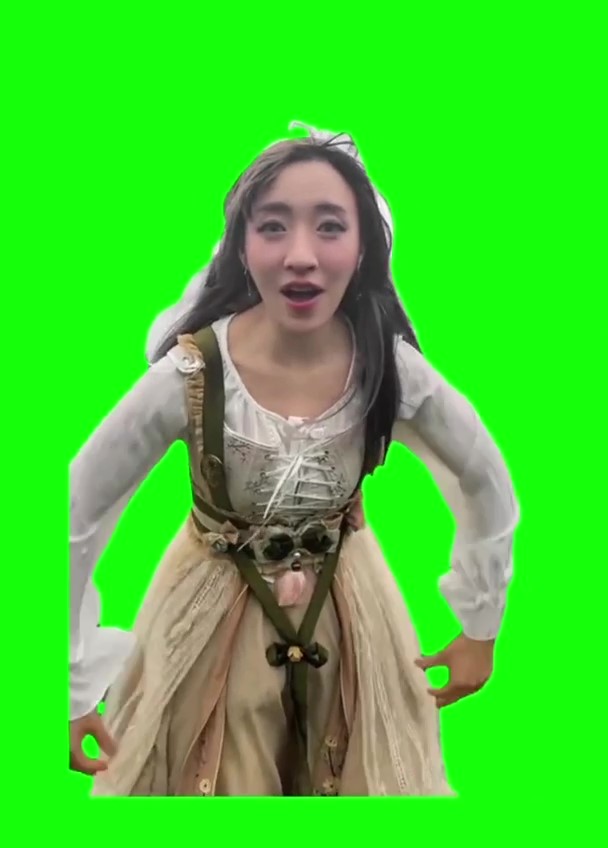 Hey hey hey green screen