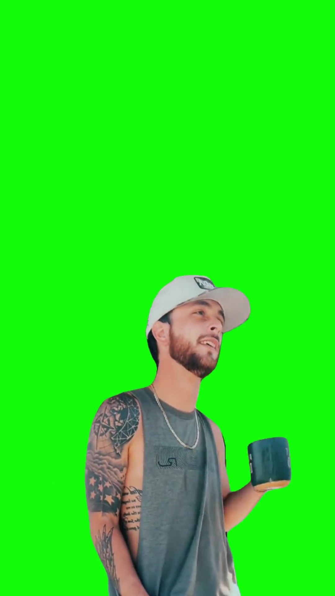 Hope your day gets better green screen