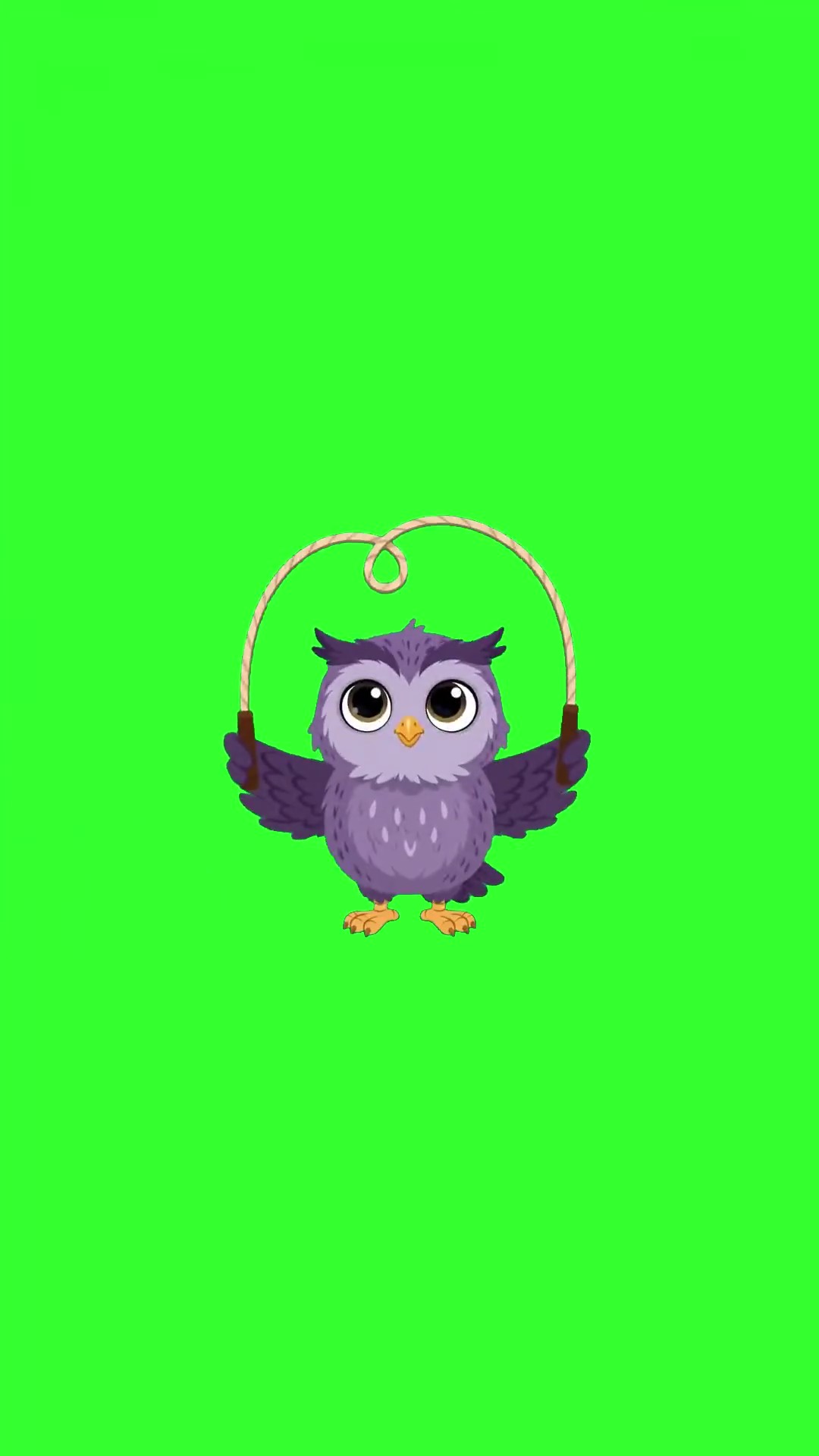 Hopping owl