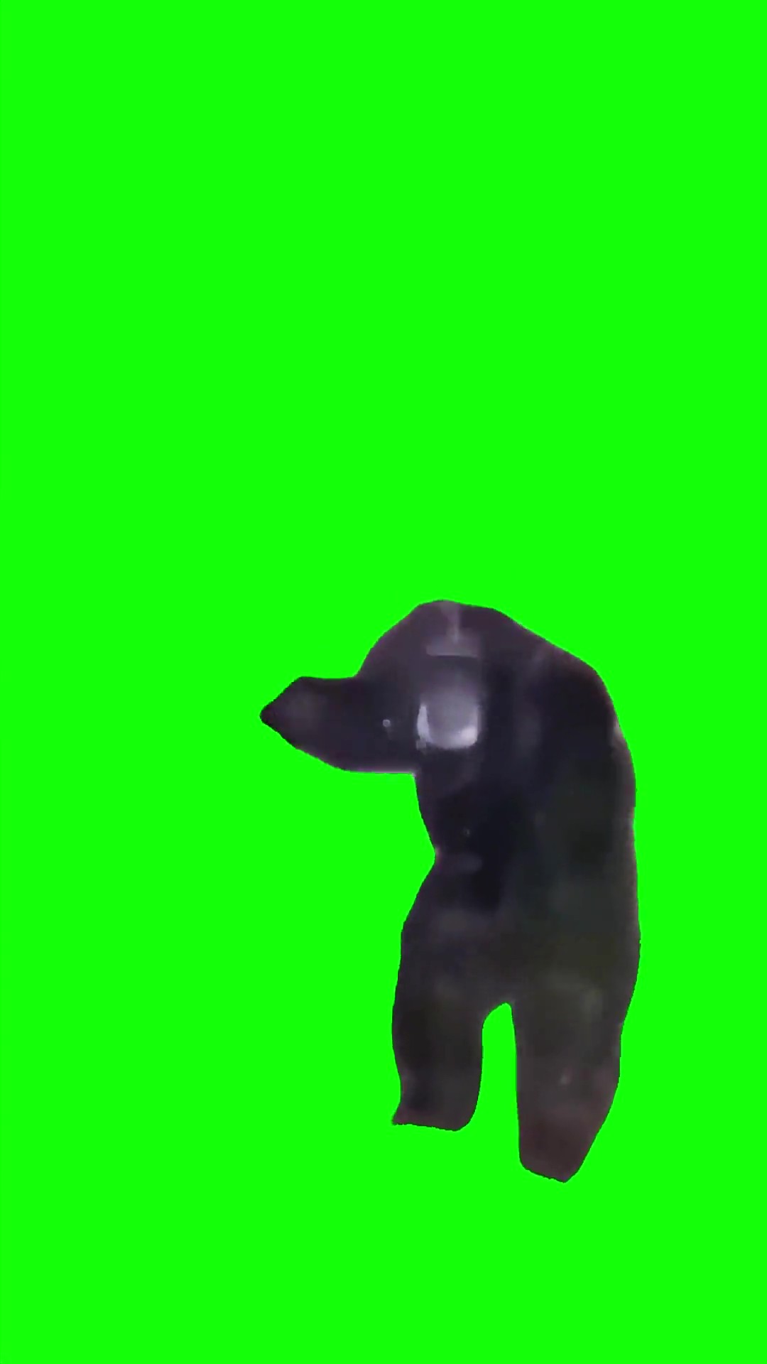 Hysterical Monkey green screen