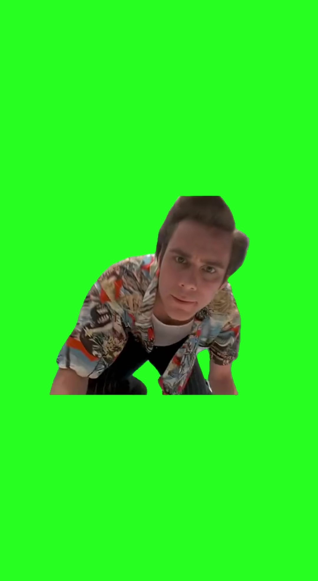 I Cant Do It Captain green screen
