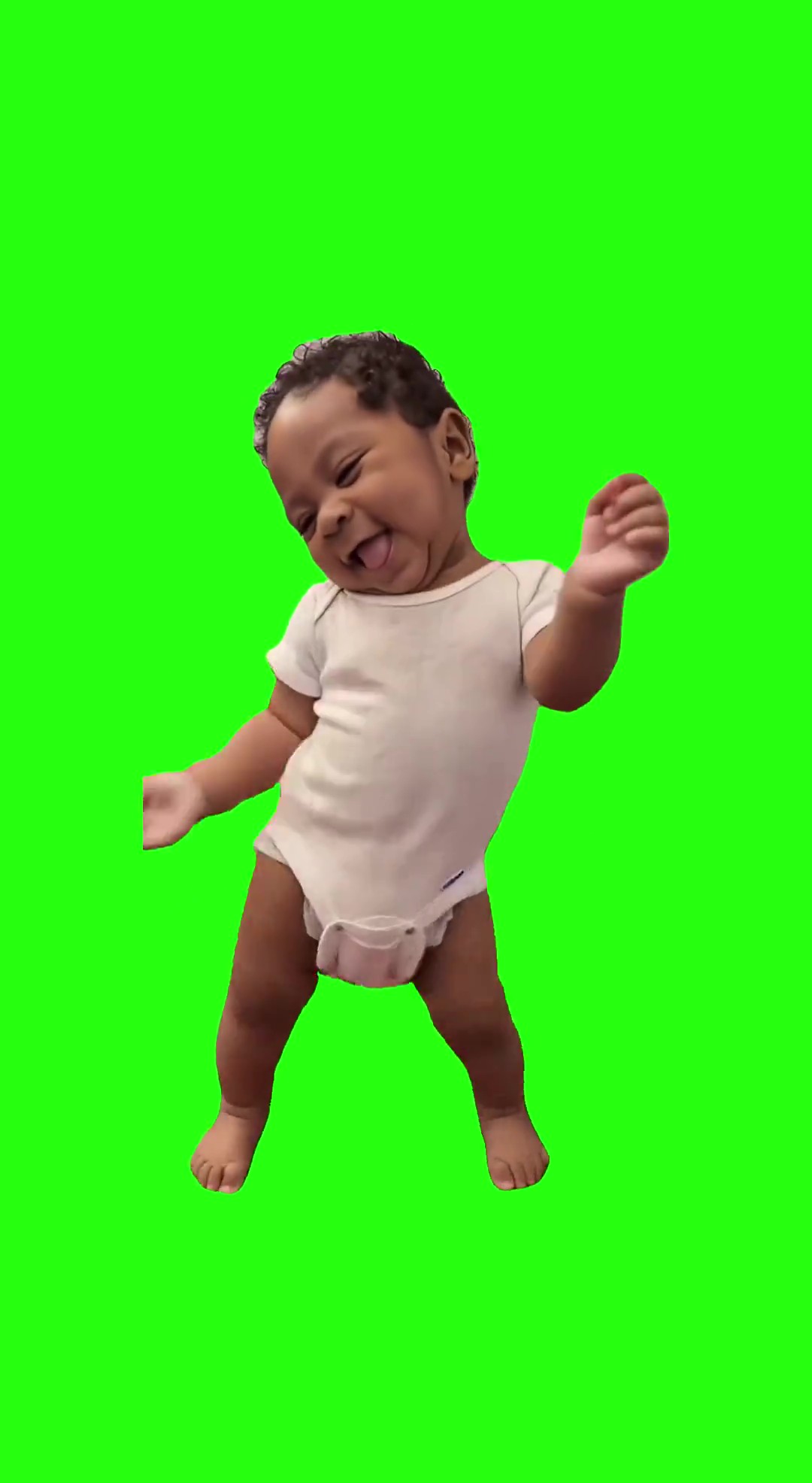 I Got That Feeling Dancing Baby green screen