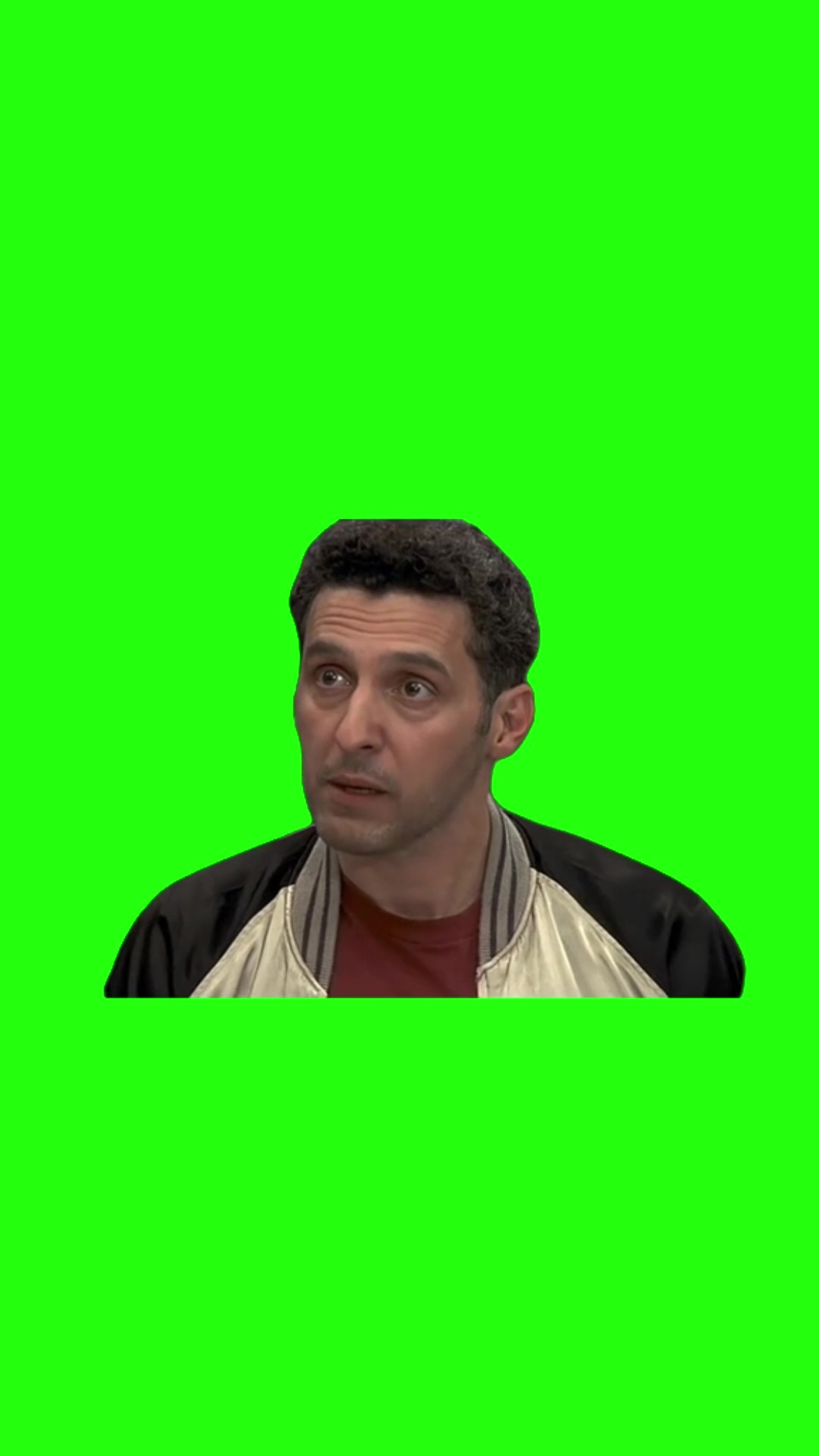I Went from Happy to Angry green screen