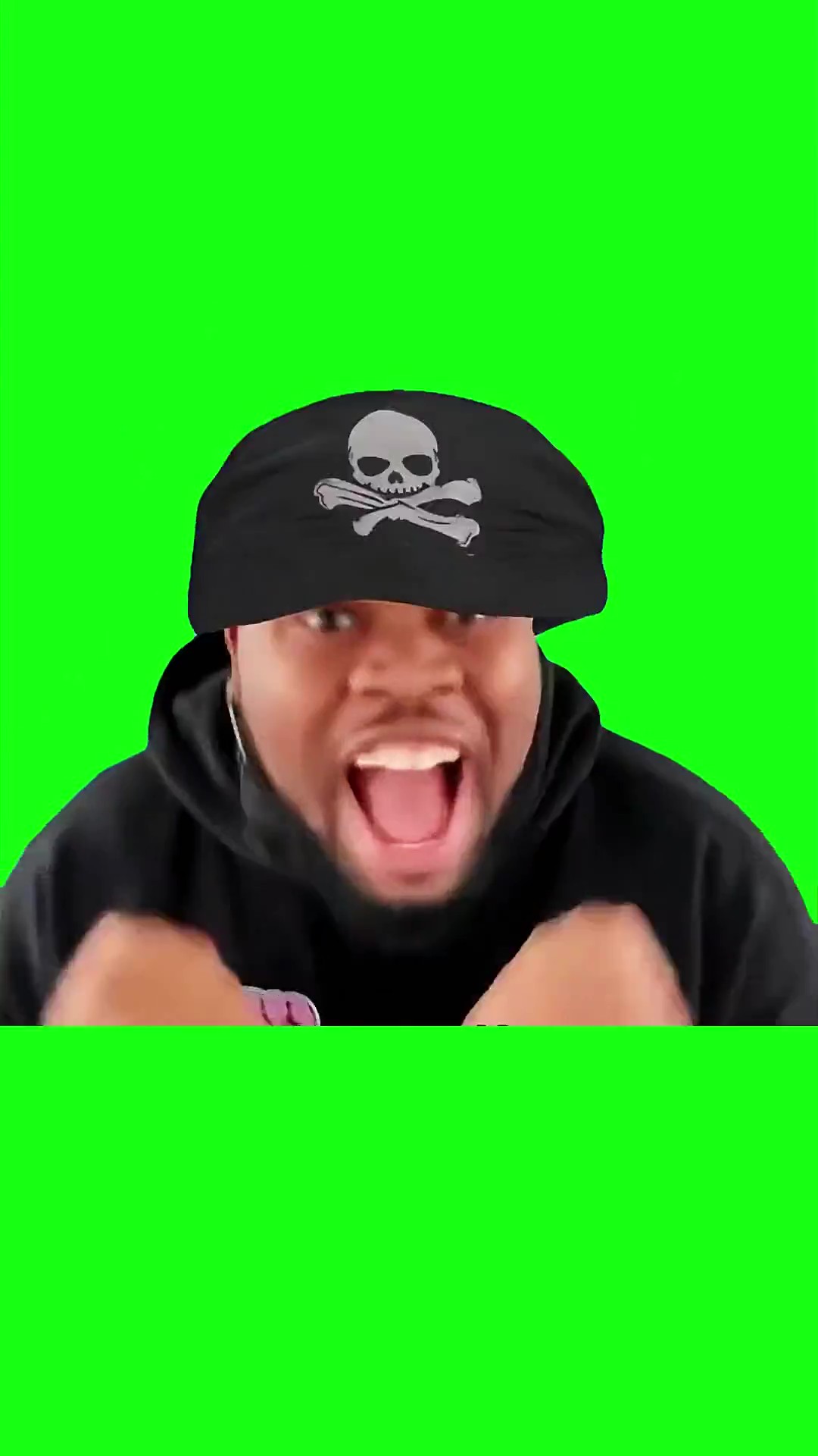 I just hit the jackpot pirate green screen