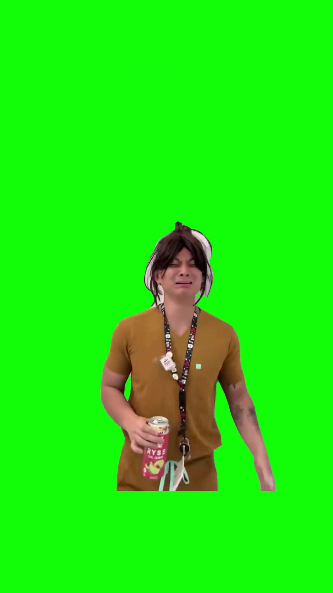 I wanna quit green screen