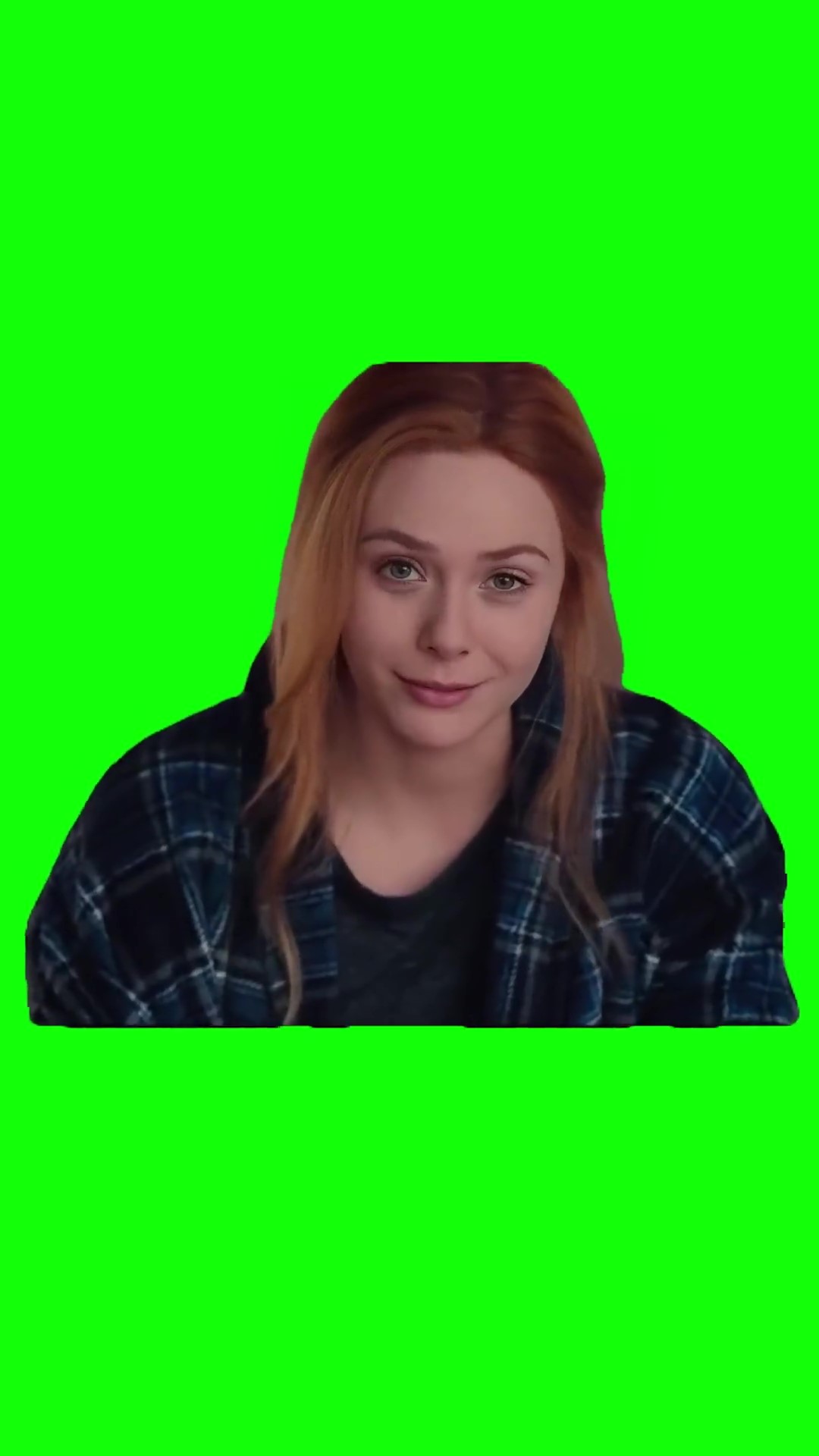 I’m fine green screen