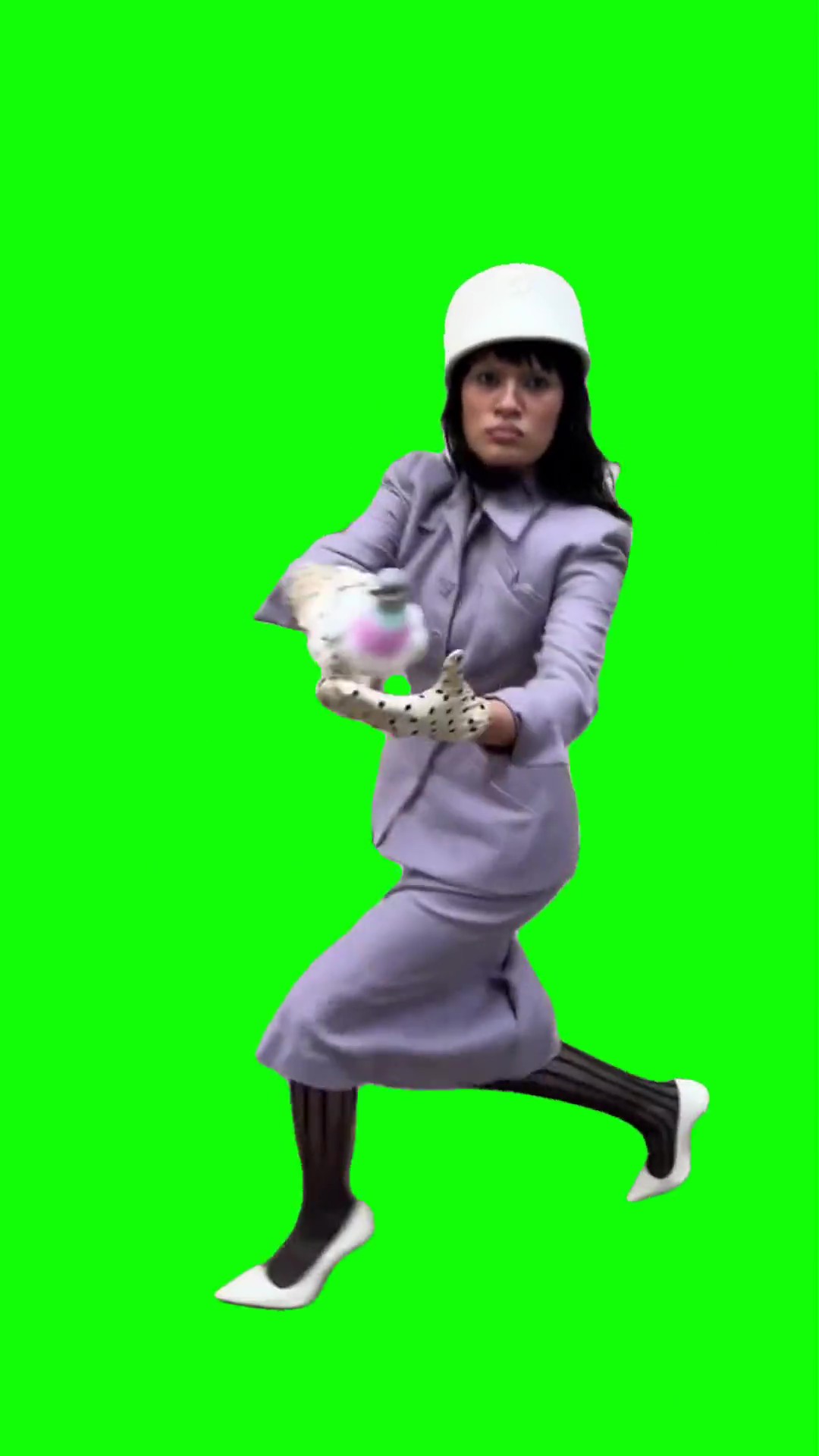 I’m slidin’ over cars while I suit green screen