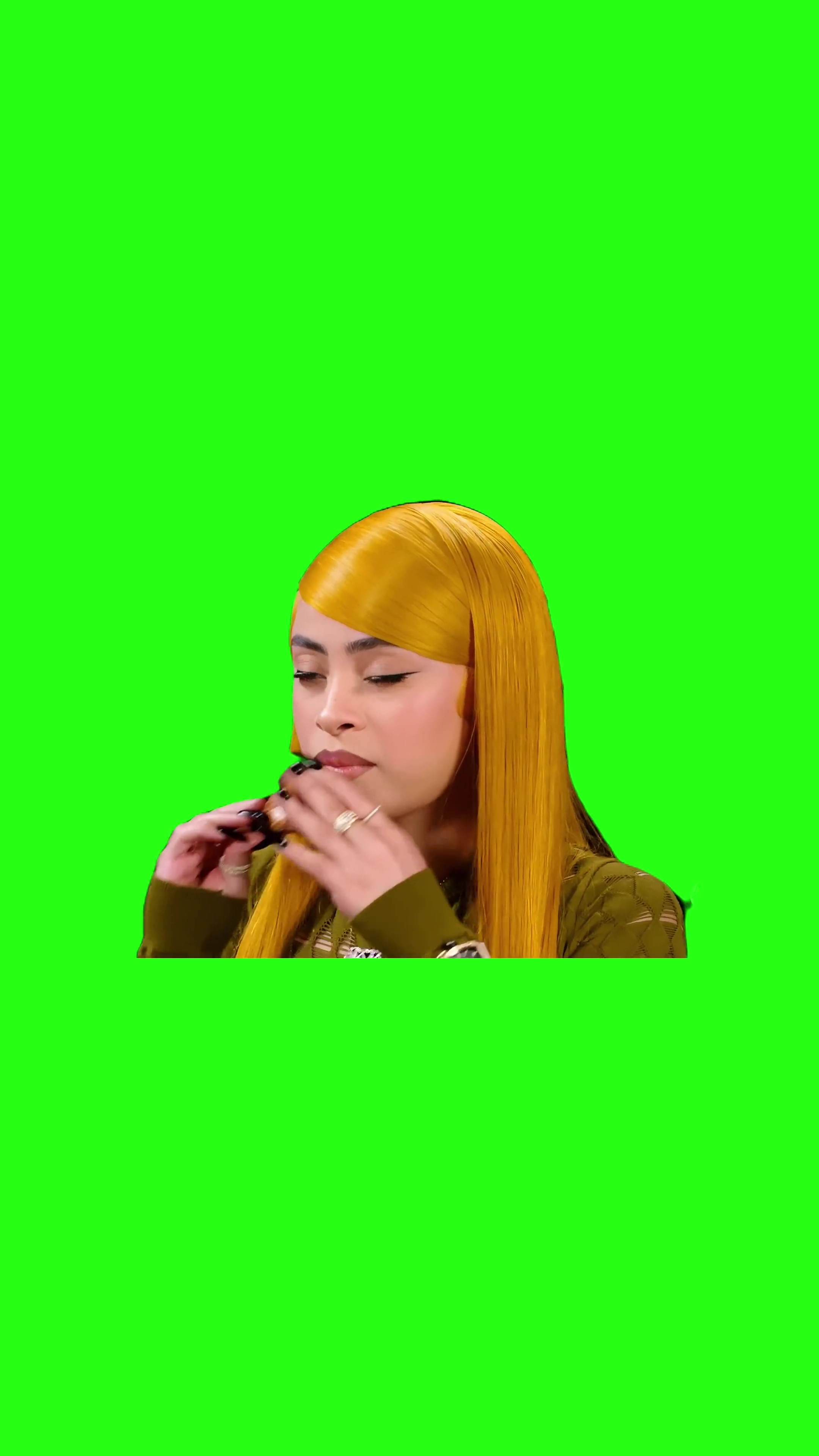 Ice spice brother eww green screen