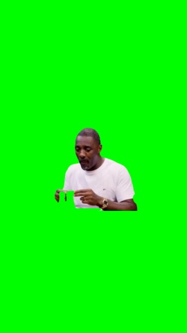 Idris Elba Wings green screen