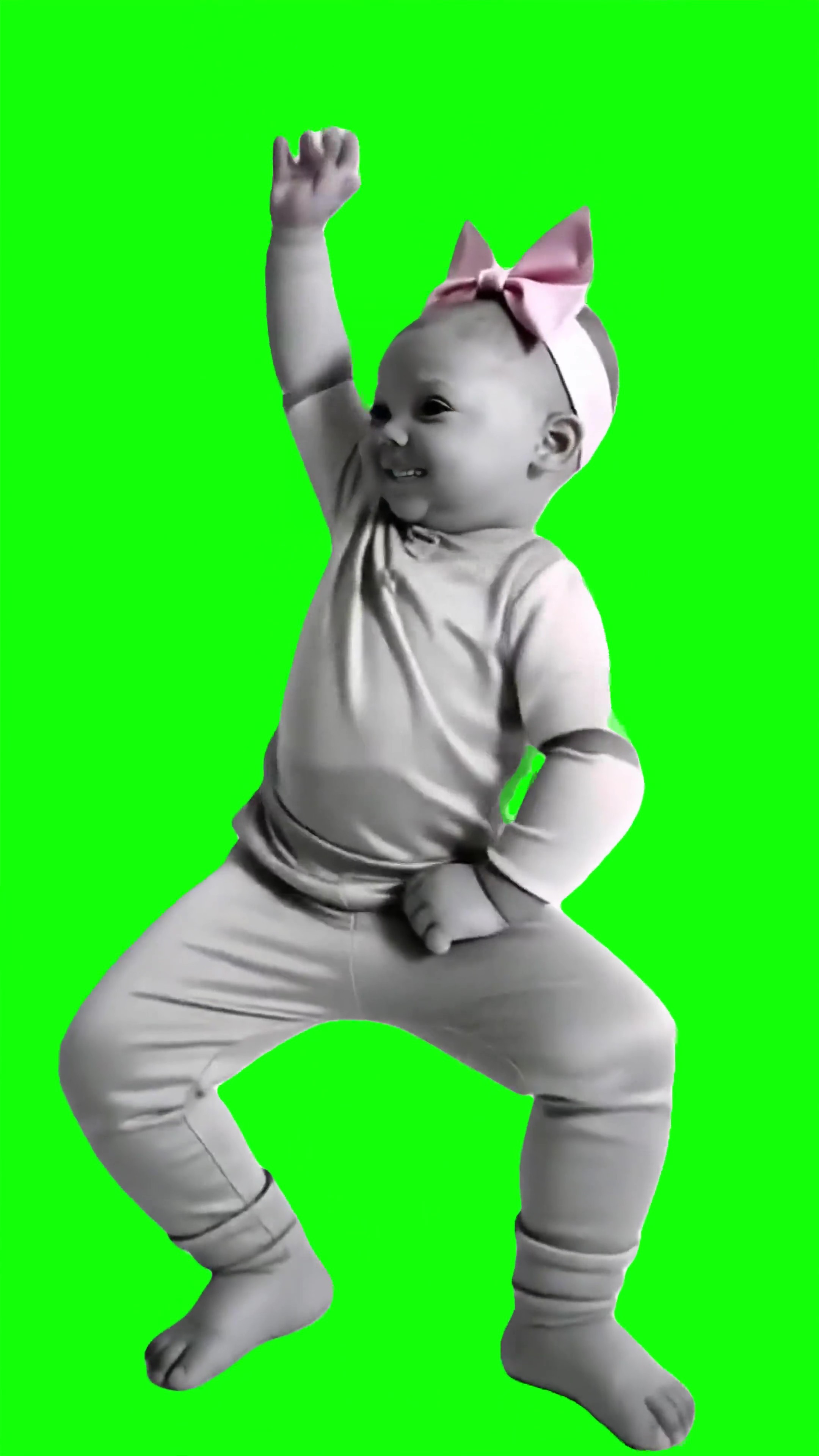 If I want to I will dance green screen
