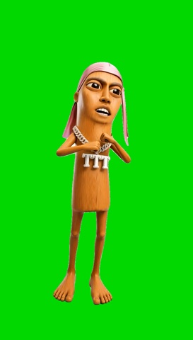 If You Grab Me Imma Bite you Tung green screen