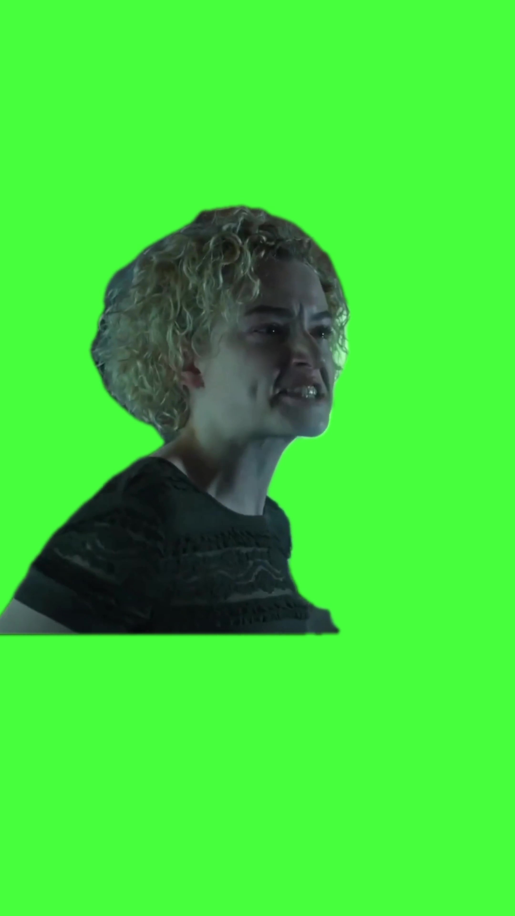 If you want to stop me green screen
