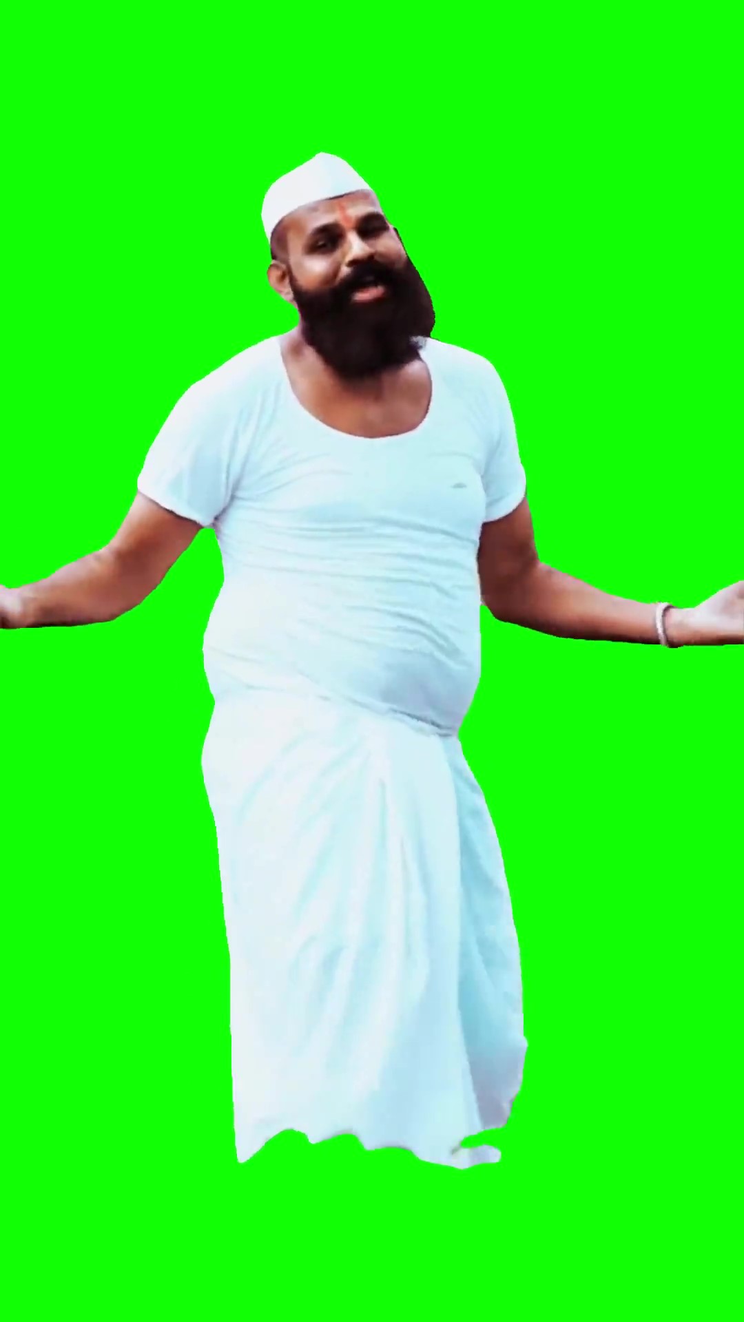 Indian Gata Only green screen