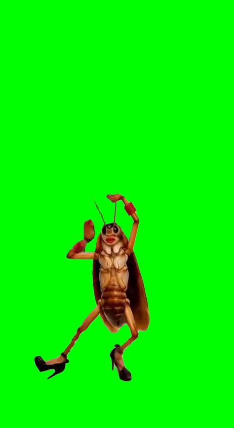 Indian Glamour Roach Dancing to  Deewaana green screen