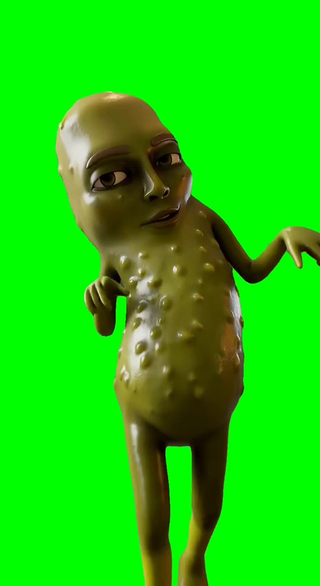 Indian pickle tung dance green screen