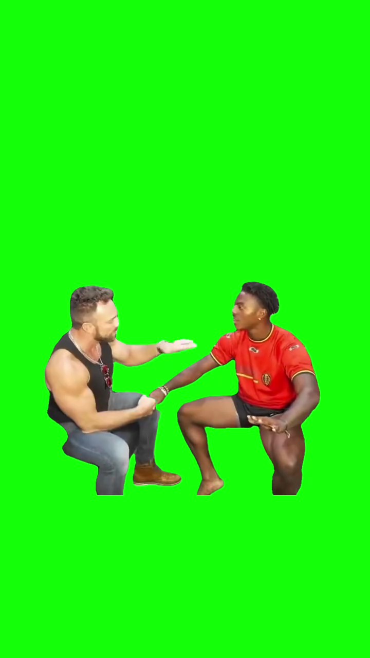Ishowspeed gets thrown by la knight green screen