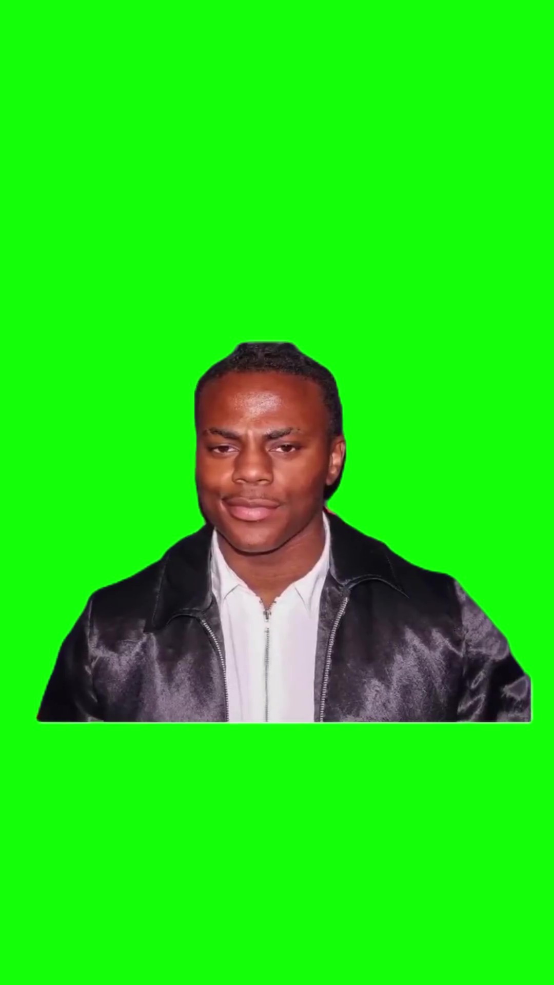 Ishowspeed red carpet green screen