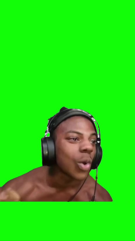 Ishowspeed say wallahi bro green screen