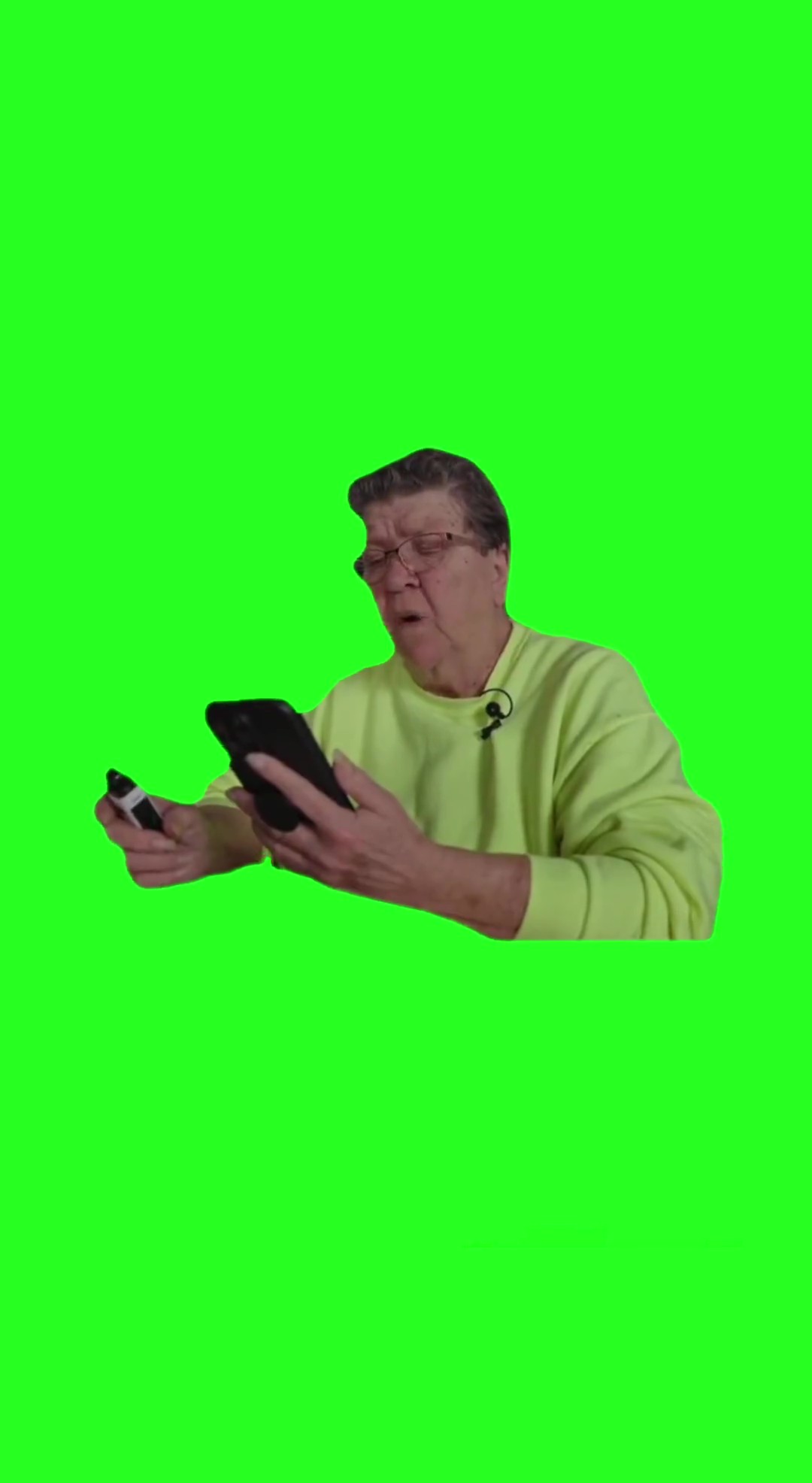 It Pops, Cracks, Smoke Comes Out Of It green screen