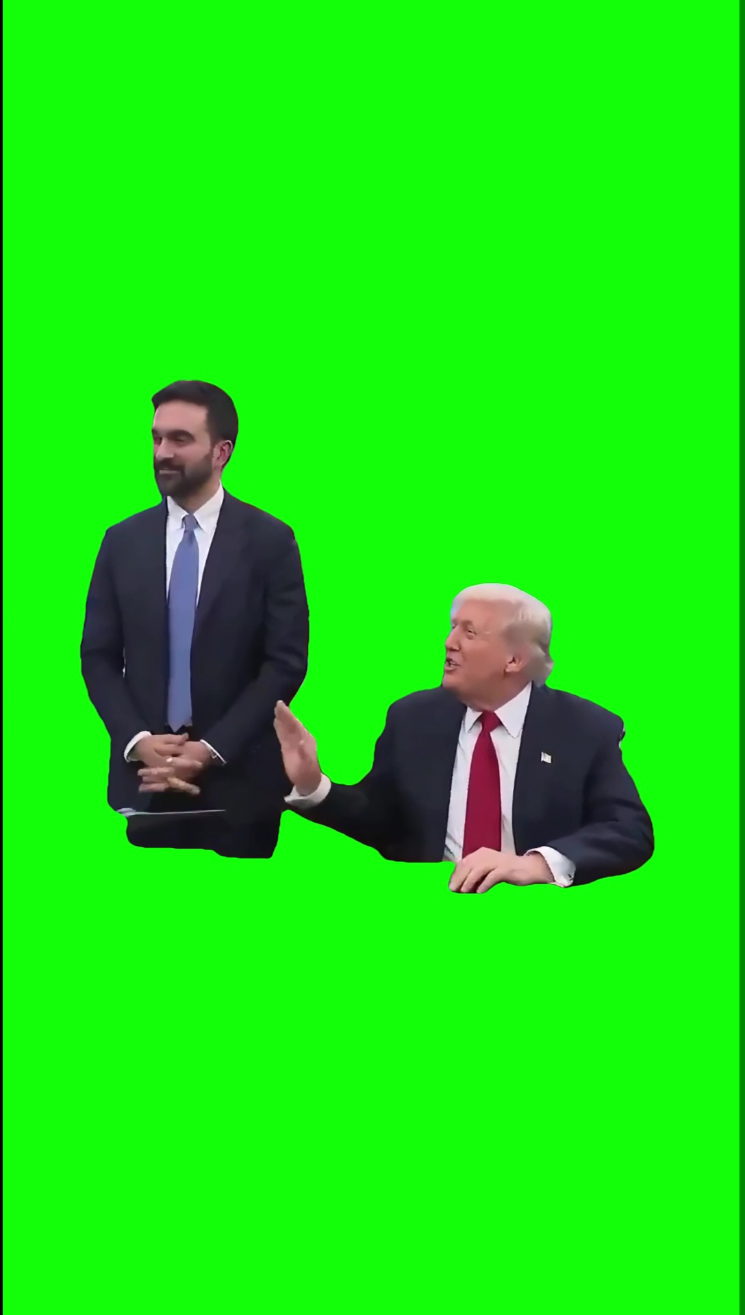 Its easier than explaining green screen