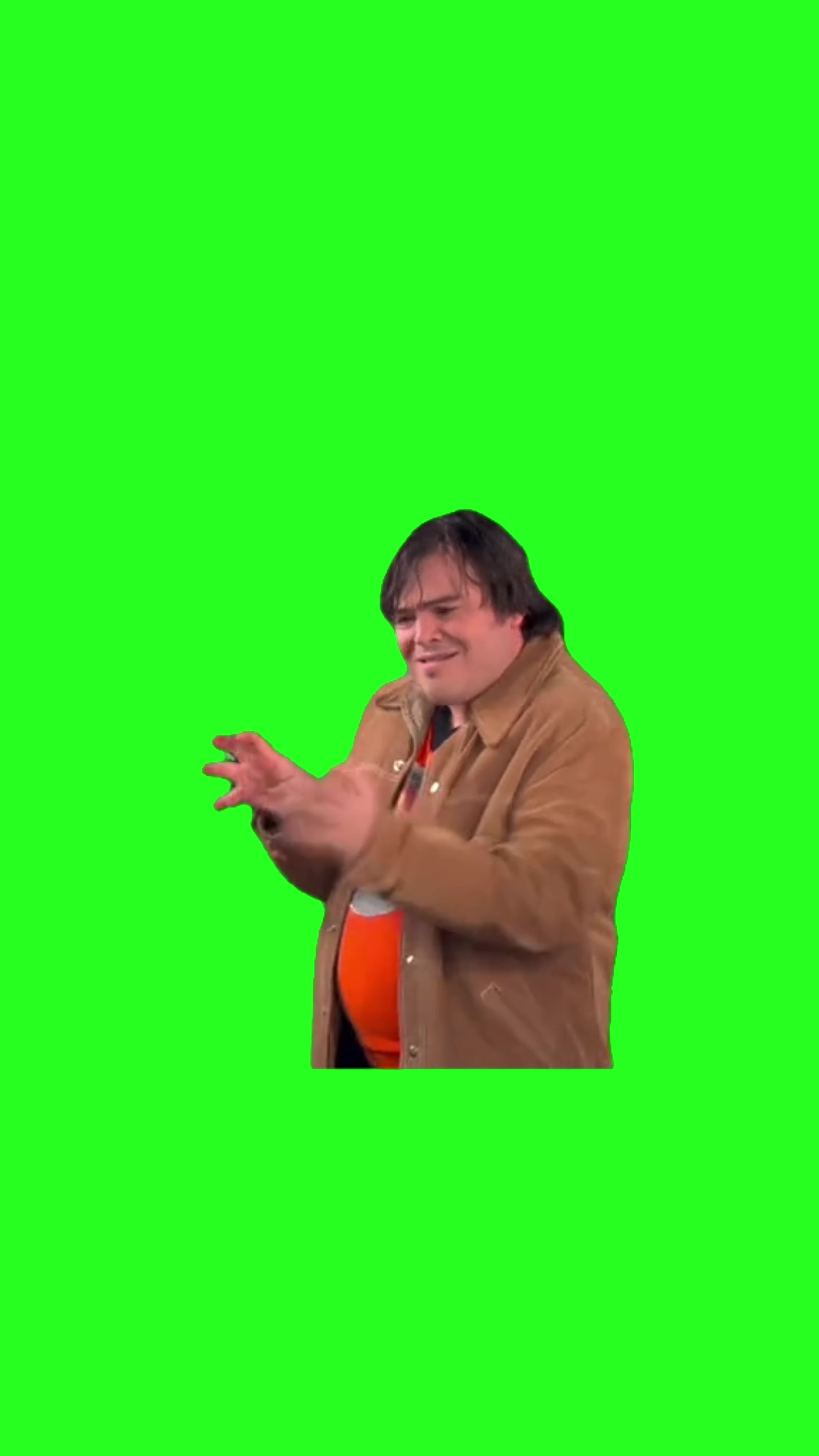 Jack Black Dancing green screen
