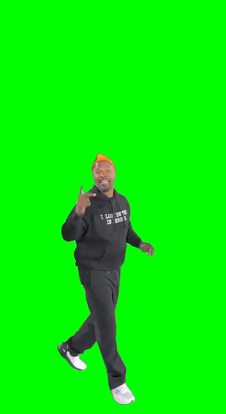 Jamie Fox gang gang green screen