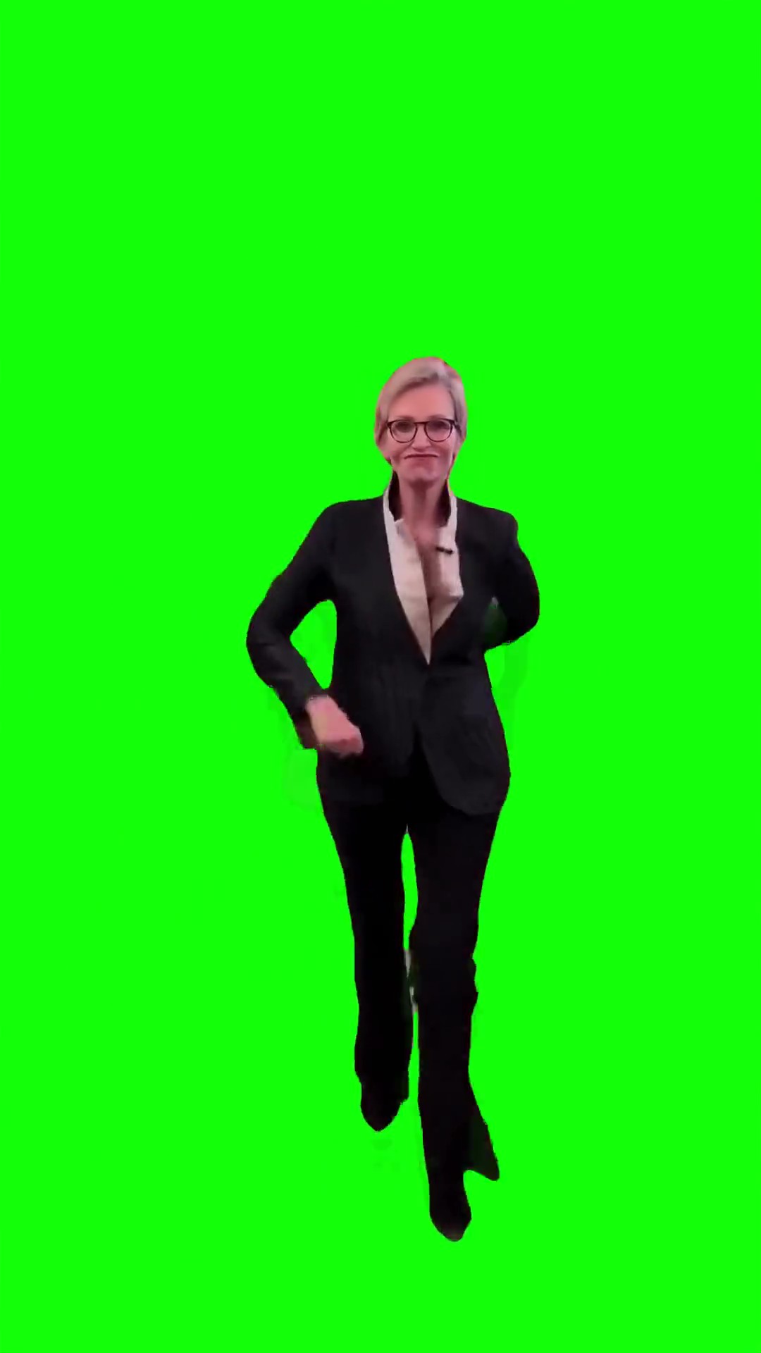 Jane lynch dance green screen