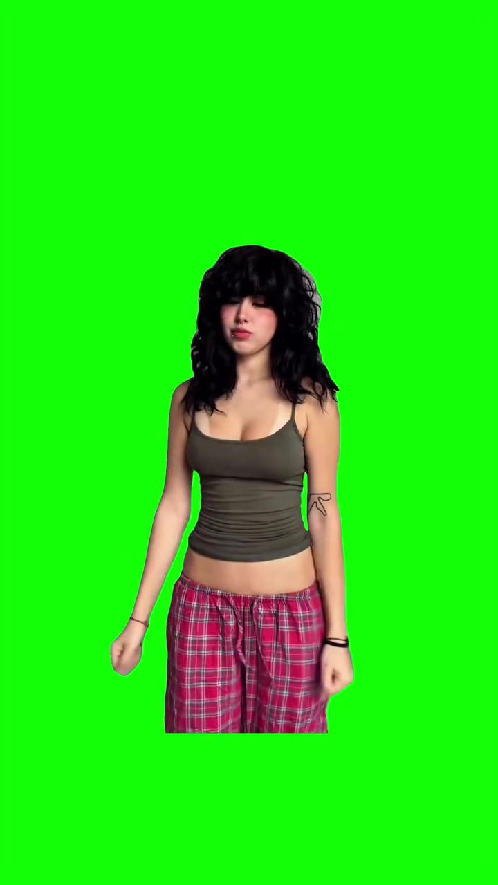 Jelly Bounce Dance green screen