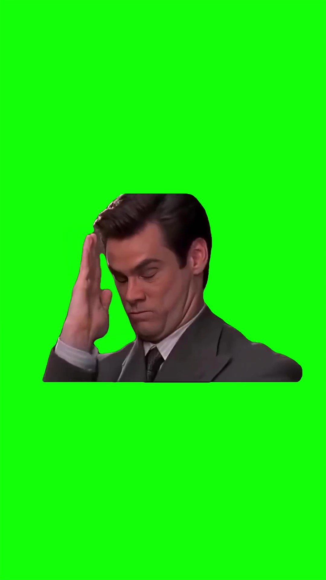 Jim Stuttering green screen