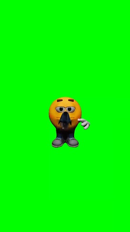 Joe Coin Middle Finger green screen