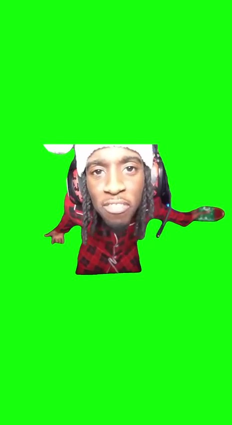 Kai Cenat Feliz Navidad green screen
